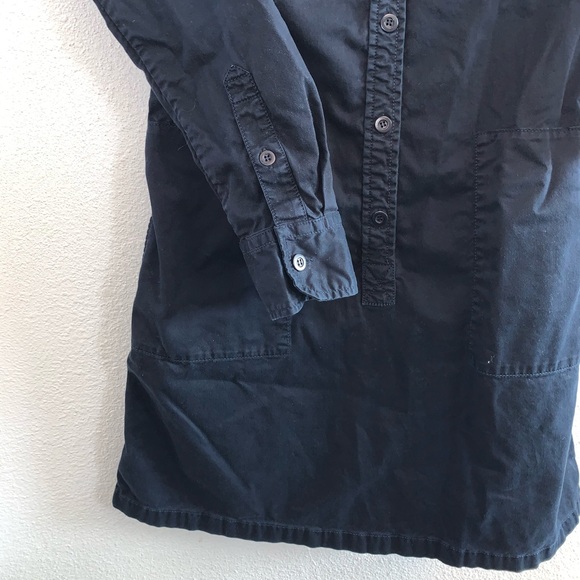 J.Crew Navy khaki Military Trench Dress - Picture 5 of 7